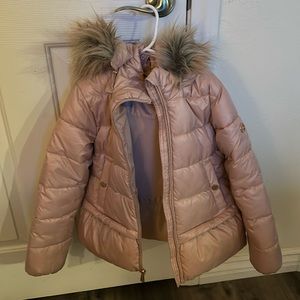 GORGEOUS MK blush puffy coat